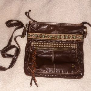 Soft lightweight crossbody purse